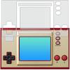 ClearView Super Mario Bros. Full-Screen Screen Protector for Game & Watch, Anti-Glare and Blue Light Cut, Clean and Gentle On the Eyes, Made In Japan