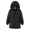 2025 figure-flattering down cotton coat, thick cotton coat, hooded cotton-padded coat for female students, large size, medium and long cotton coat