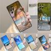 Amazing Nature Summer Beach Ocean Phone Case Cover For Samsung Galaxy S24 S25 Ultra S21 S22 Ultra S10E Note 10 Plus 20 FE S23
