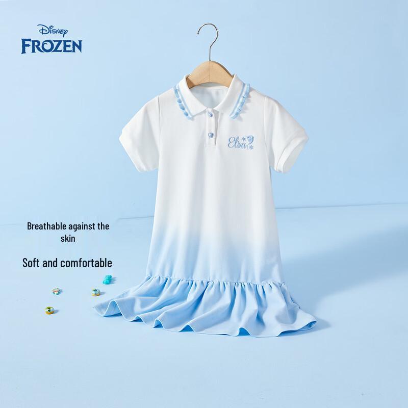 Disney Girls  Summer Short-Sleeve Polo Dress 120