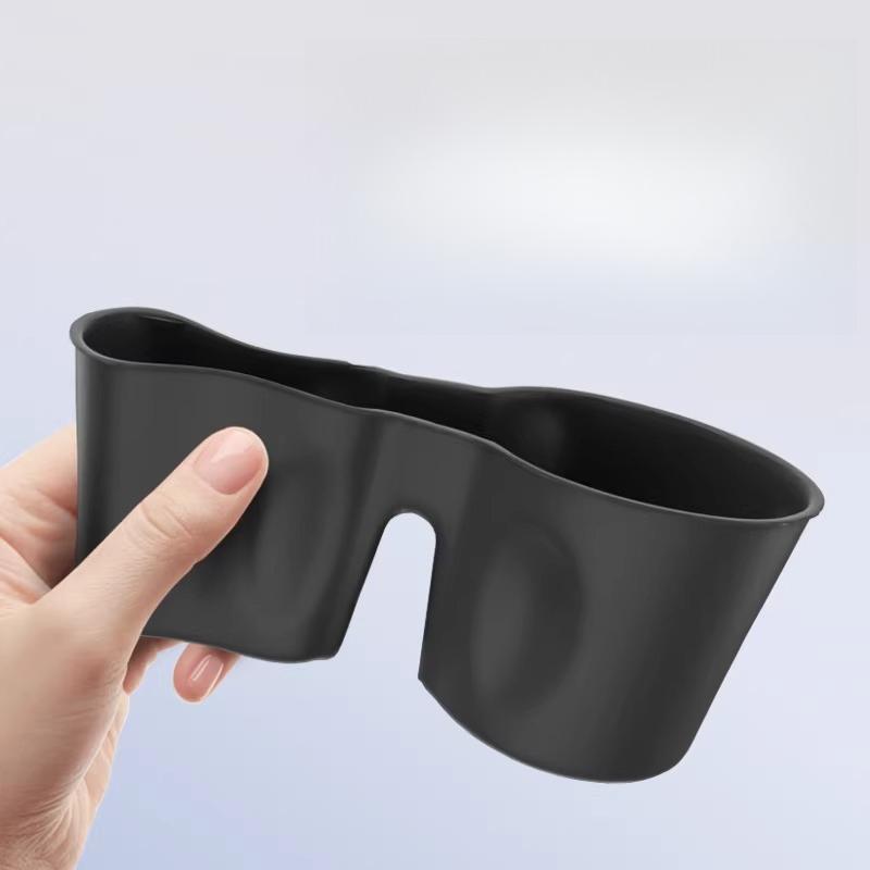 For Tesla Model3/Y Highland 2021-2025 Central Control Coaster Water Cup Holder Slot Frame Limiter Modification Accessories Tools