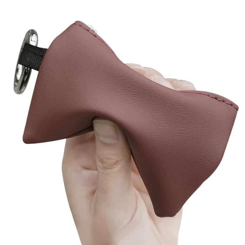 Car Stickers For Alfa Romeo Car Key Bag Leather Mini Coin Purse For Alfa Romeo 4C 159 Spider Giulia Giulietta 156 Tonale Mito 14