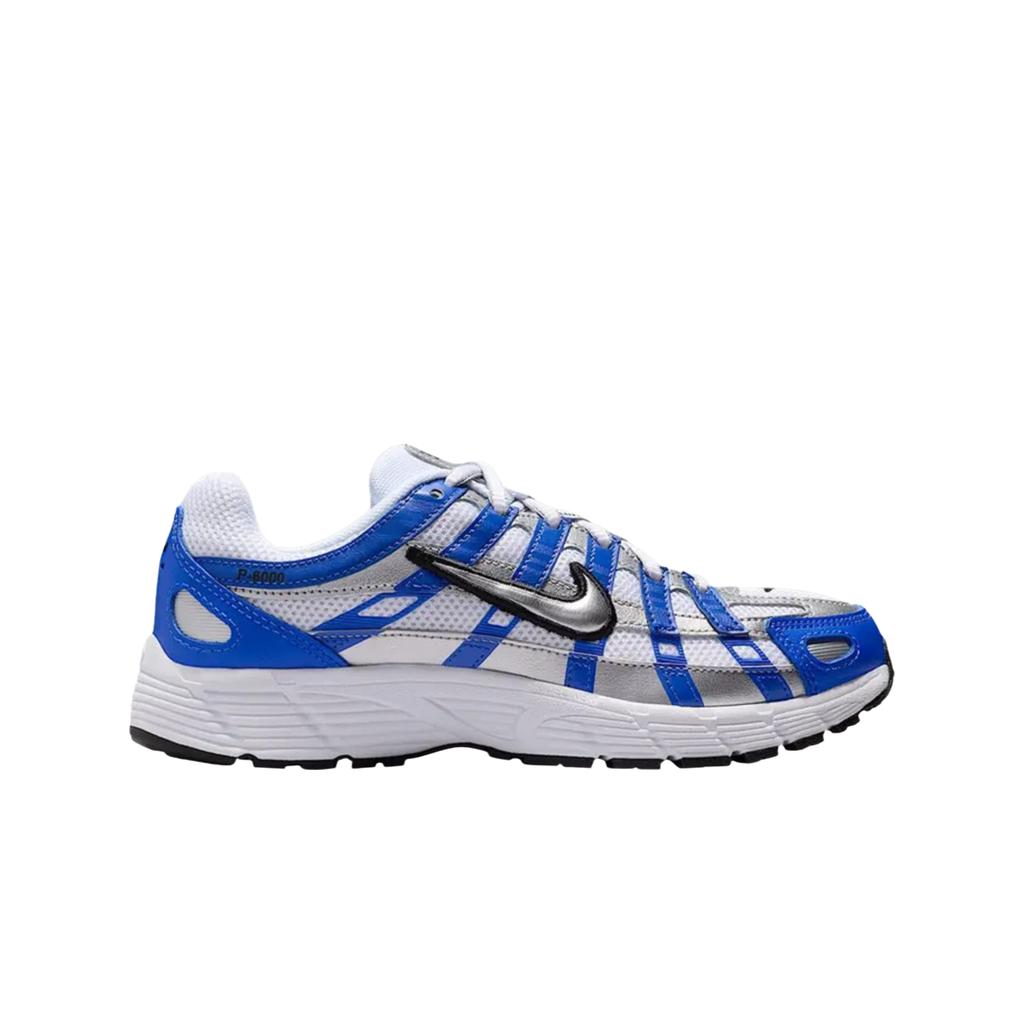 Nike P-6000 GS Racer Blue Barnsneakers Metallisk-Silver Vit HV5064-402