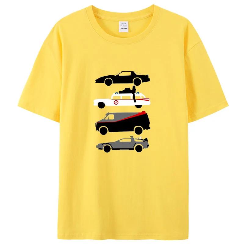 Zábavné tričko The Car Design Pro muže Neformální Tričko O Neck 100 Bavlna Módní Tričko s krátkým rukávem