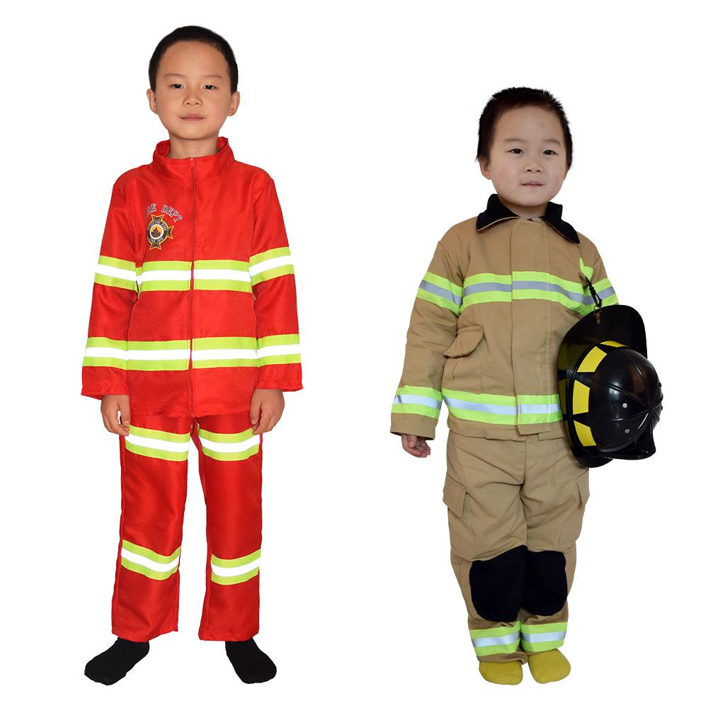 Kids' Firefighter Role-Play Costume