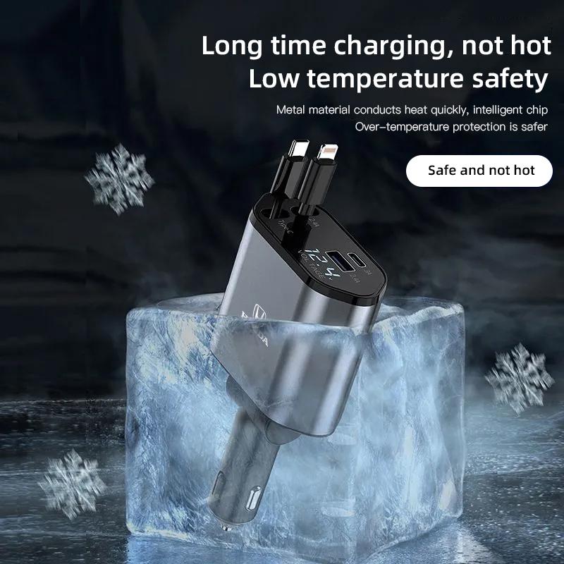 Car Lighter Charger 120W Super Fast Phone Charging Cable For Honda Civic Fit Jazz Accord Pilot CRV Odyssey Passport City Shuttle EC5