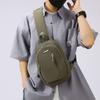 Japanese literary and artistic small fresh commuter travel men's and women's casual chest bags, new trendy sports shoulder crossbody bags