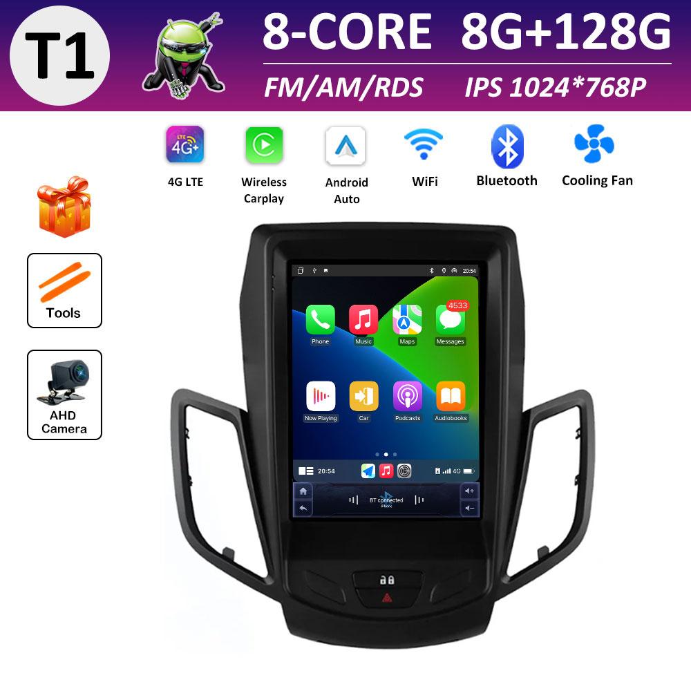 Intelligent System DSP Stereo for Ford Fiesta MK7 2009 2010 2011 2012 2013 - 2016 Wireless Carplay Navigation WIFI Accessories