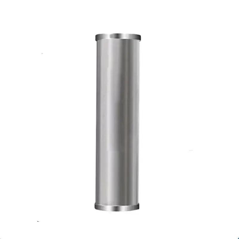 Cartucho de Filtro de Agua de Acero Inoxidable 10"20" | 50/75/270/400 Micras | Filtro de Sedimentos de Repuesto para Sistemas de Purificación