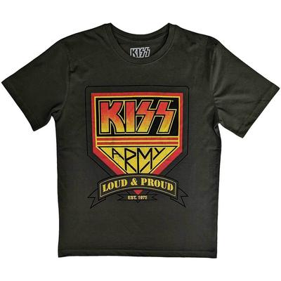 Unisex tričko Kiss Loud Proud