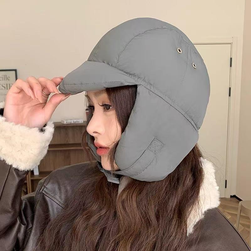 Winter plush fisherman's hat children's Mongolian hat ear protector head hat warm plush thickened cute pile hat
