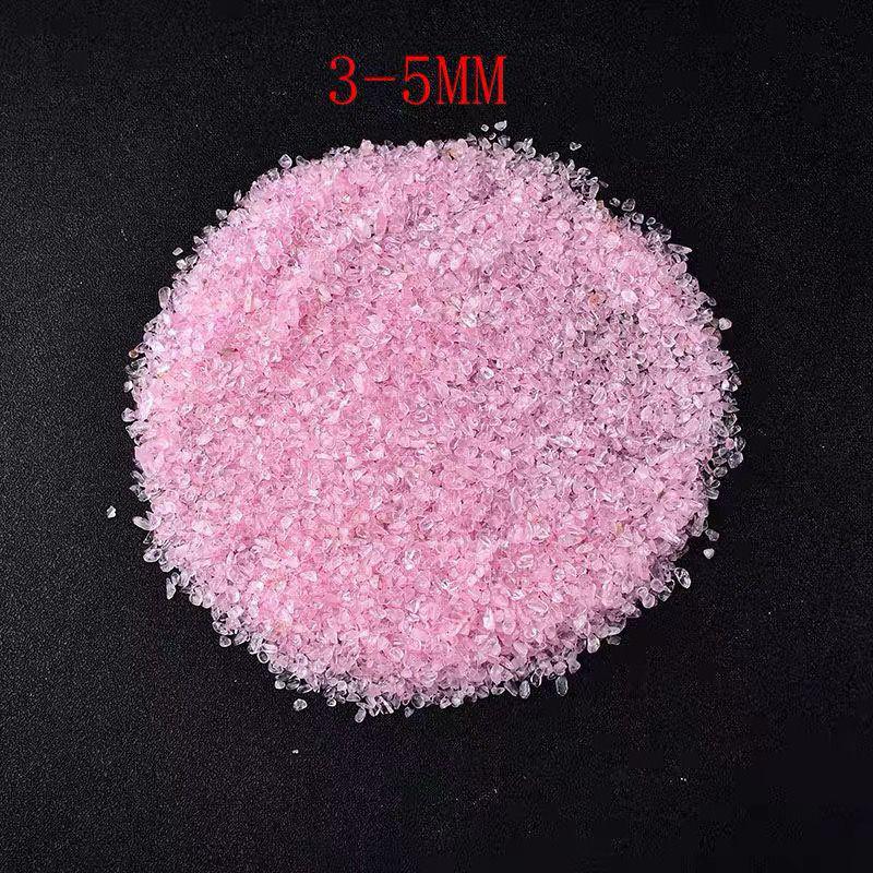 Natural Rose Quartz Tumbled Stones for Fish Tanks and DIY Crafts