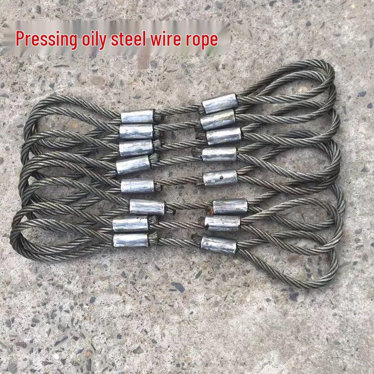Geflochtenes Drahtseil mit Anschlagmittel, Erhältlich in 10 mm, 12 mm, 14 mm, 16 mm und 18 mm