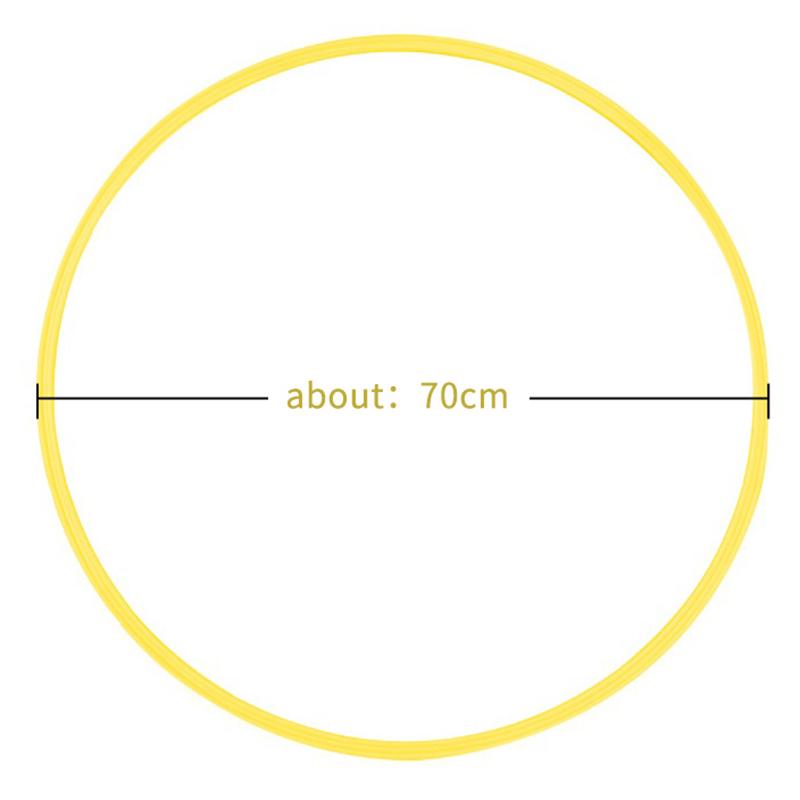 Agile Circle Physical Fitness Ring Children Jump Circle Toys Jump House Grid Kindergarten Football Training Equipment