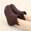 Snow boots women's velvet non-slip warm waterproof medium and old cotton shoes mother boots women's short boots winter
