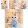 Cute Sweetheart Rabbit Plush Toy Stuffed Bunny Doll For Girls
