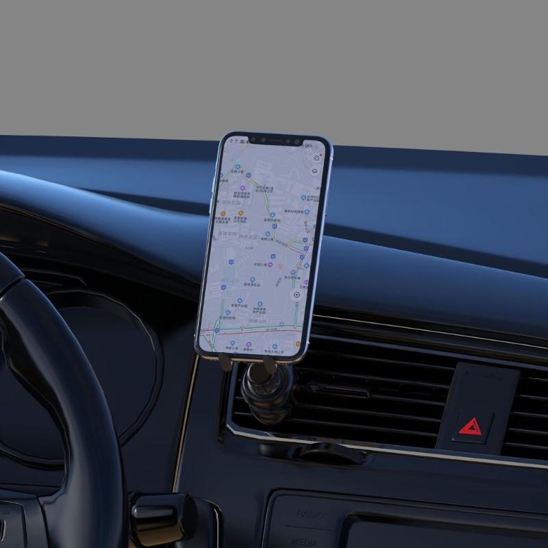 Car Phone Holder Car Air Vent Mounted Cellphone Holder for 15 14 13 Magnetic Phone Stand 360 Degree Rotating