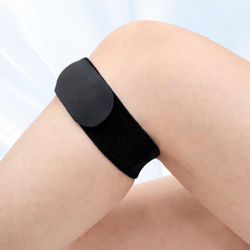 Silicone Patellar Tendon Knee Straps Adjustable Patellar Brace Comfortable Knee Joint Protection For Running Fitness Ball Sports