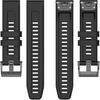 REYDA Silicone Band Compatible for Garmin Fenix 8 43mm, 20mm Quick Fit Watch Band Soft Breathable Silicone Bracelet Sport Wristband Replacement Band