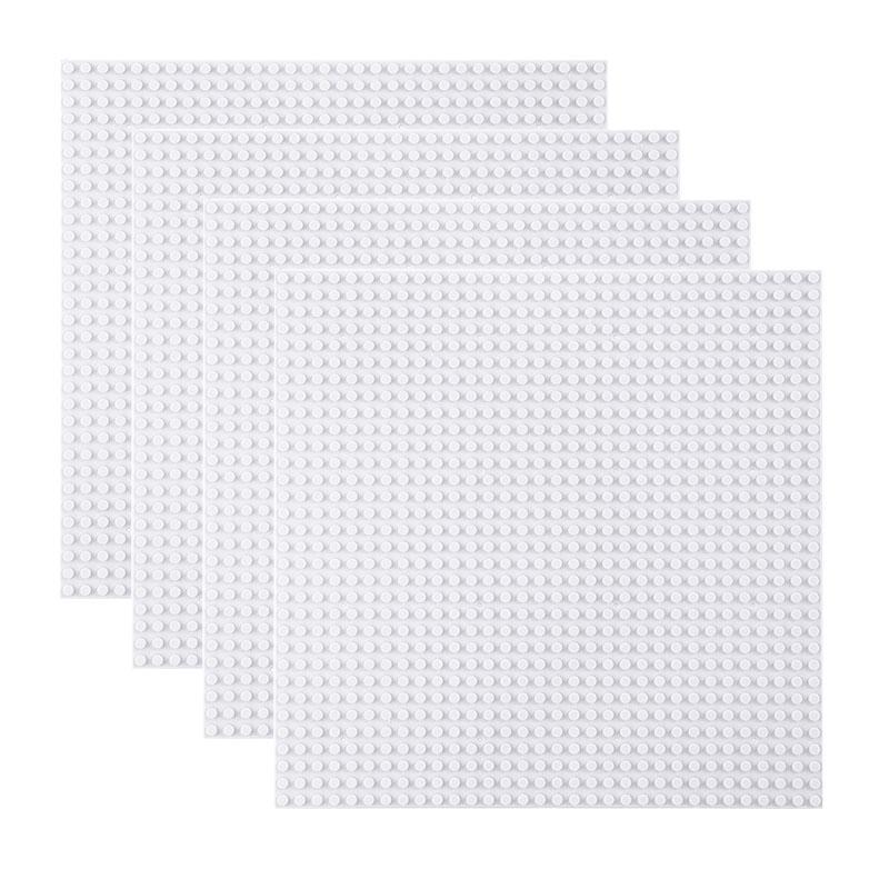 

Playing Plus displaying block creations 4 pieces High Quality Durable Design Safe for Children of 32x32 holes are perfect Ideal for grassy areas 4PC32x32 белый