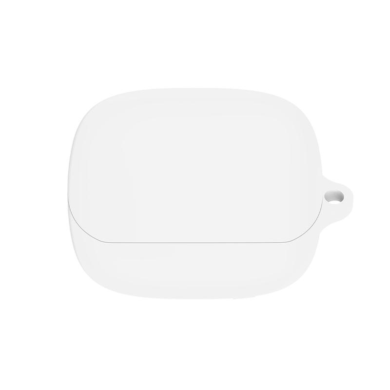 Cover for Baseus Bowie M2S Charging Case Anti-fall Sleeve With Hook Solid Color Wireless Bluetooth Earphone Silicone Protective