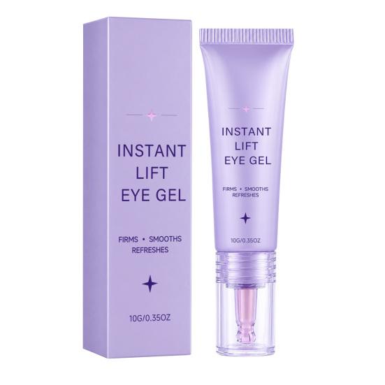 Yousheng Instant Lift Eye Gel, Eye Cream for Moisturizing & Firming, Gentle Hydrating Eye Care for Daily Care, Reduces Fine Lines & Puffiness, 10g