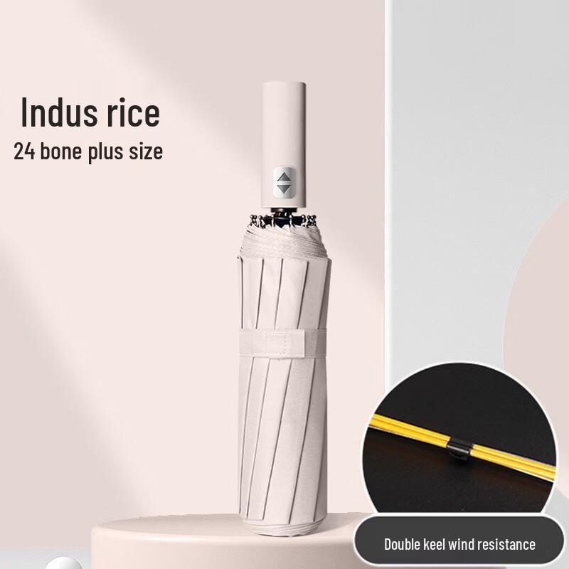 Nanqiao Large Automatic 24-Rib Rain & Sun Umbrella
