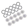 Brake Fluid Inspection Glass Master Cylinder Sight Glass Lens Gasket