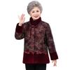 2025 Women's Winter Short Cotton Jacket - Plus Velvet, Thickened for Middle-aged & Elderly
