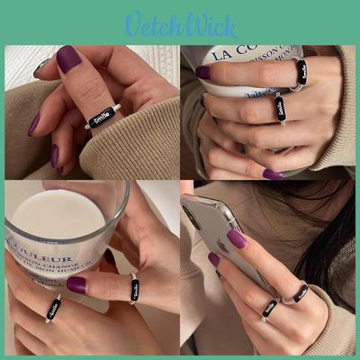 Chic Adjustable Copper Ring For Women Stylish Geometric Design With High-end Feel 2024 Spring Collection