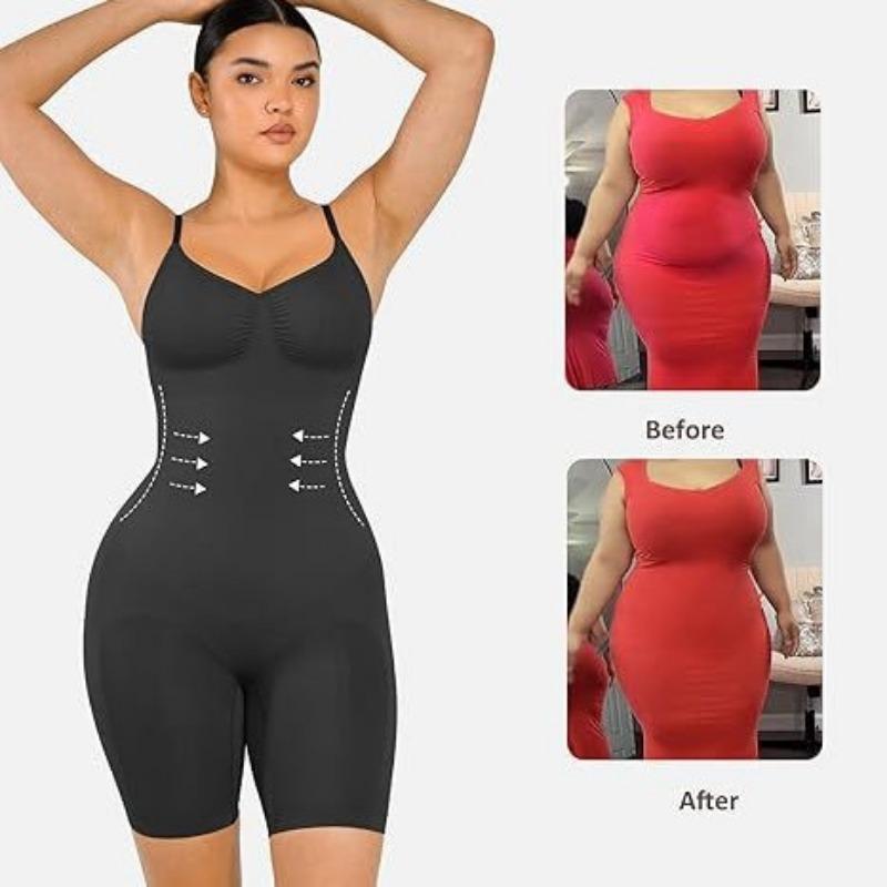 Women Seamless Full Body Shaper Tummy Control Waist Cincher Butt Lifter Shapewear