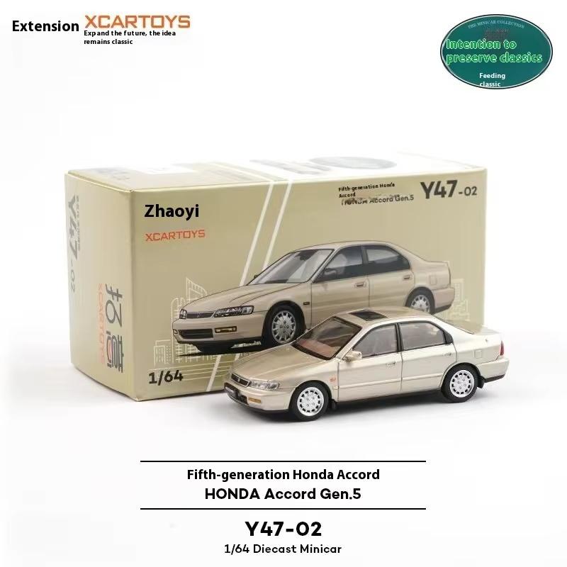 

XCARTOYS Модель автомобиля Honda Accord литая 1:Масштаб 64 - 4-е 5-е 6-е Поколения Классический Сплав Реплика Коллекционный Подарок для Автомобильных Энтузиастов
