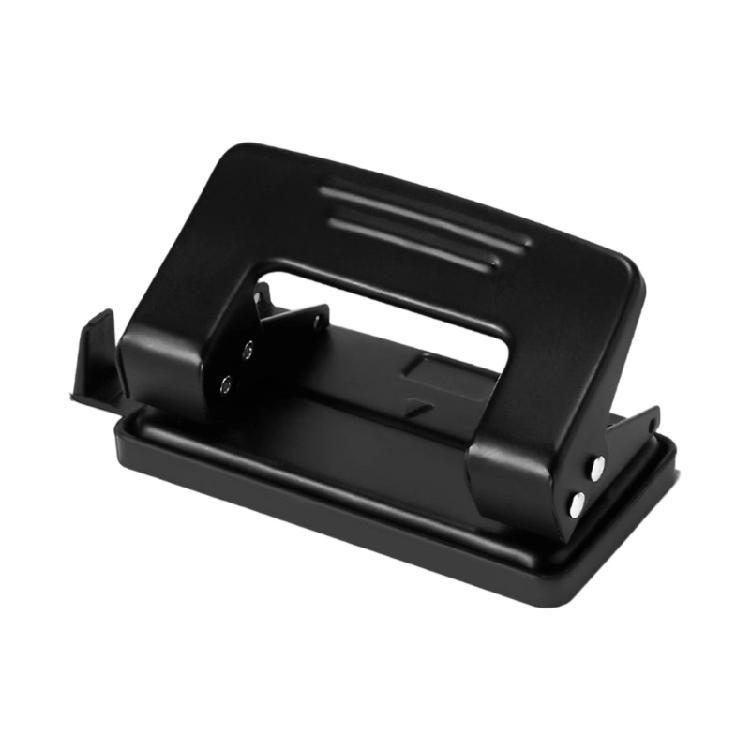 

Portable 2 Holes Punch Puncher Manual Puncher Paper Punch Desktop Hole Puncher Punching Machine Office School Supplies чёрный