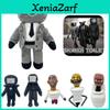 Skibidi Toilet Man Plush Toy Soft And Comfortable Short Plush 25-27cm Height
