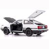 Toyota AE86 Initial D model auta v měřítku 1/28, stahovací autíčko ze zinkové slitiny se zvukem a světlem pro děti Kluk Dívka Dárek