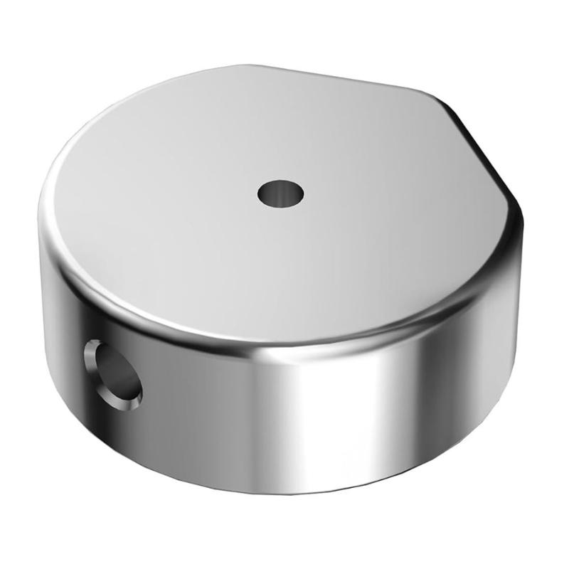 1/4 Screw Round Mount Adapter Aluminum Tripod 1/4 Screw Adapter Bracket Pipe 1/4 Screw Adapter серебряный