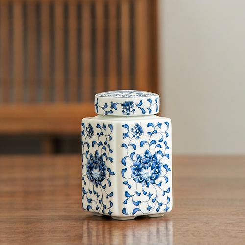 

Эмалированный квадратный горшок, керамический чайник, герметичный горшок с крышкой, коробка для хранения чая, креативные украшения для журнального столика в гостиной, 200 мл