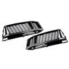 2PCS Fog Light Cover Grille Grill Fit A4 B9 S-Line S4 2016-2018
