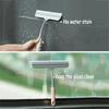 Double-sided Squeegee Wiper Plastic Handle Mirror Scraper New Silicone Wiper Blade  Bathroom Home