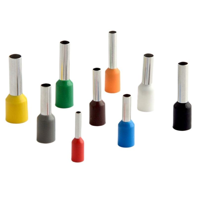 E0508 E7508 E1008 Tubular Crimp Terminals 1000pcs for Reliable Electrical Installations