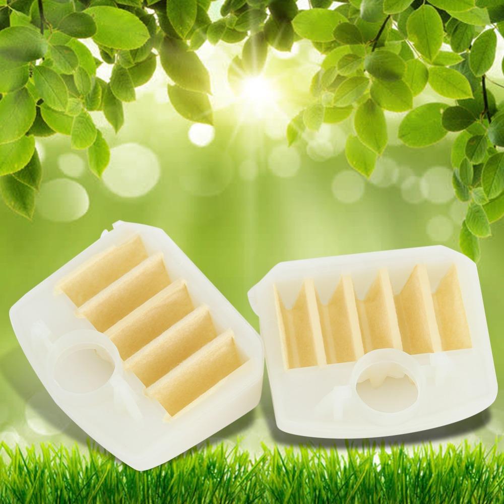 4PCS Plastic + Filter Paper Air Filter Replacement for Husqvarna 340 345E 346XP 350 351 353