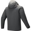 Anta Training Series Solid Color Zip-Up Hooded Comfortable Versatile Casual Windproof Waterproof Jacket Men Jacket Smoke Black Gray 152447621-7