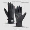 Men Winter Waterproof Cycling Gloves Outdoor Sports Running Motorcycle Ski Touch Screen Fleece Gloves Non-Slip Warm Full Fingers