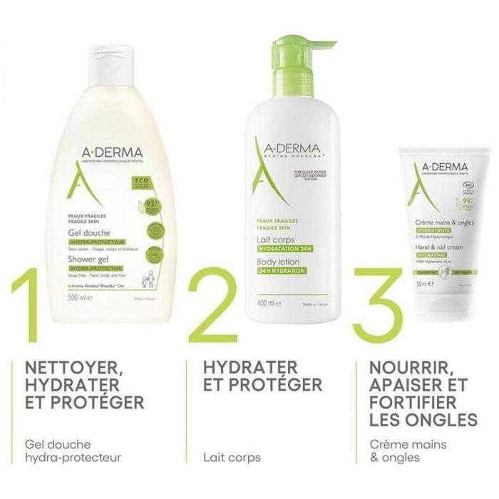 A-Derma The Essentials Hand Cream &; Moisturizing Nails 50 Ml