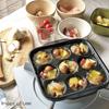 Saji Pottery Banko Ware Takoyaki Direct Heat 19 X 21 Made In Black Pan, Safe, Ceramic, Approx. Cm, Black, Japan, 21-102