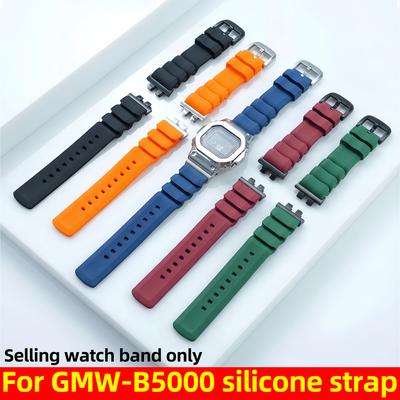 GMW-B5000 Hars Horlogeband Voor Casio G-shock klein vierkant 3459 GMW B5000 siliconenrubber sport Horlogeband Armband Accessoires
