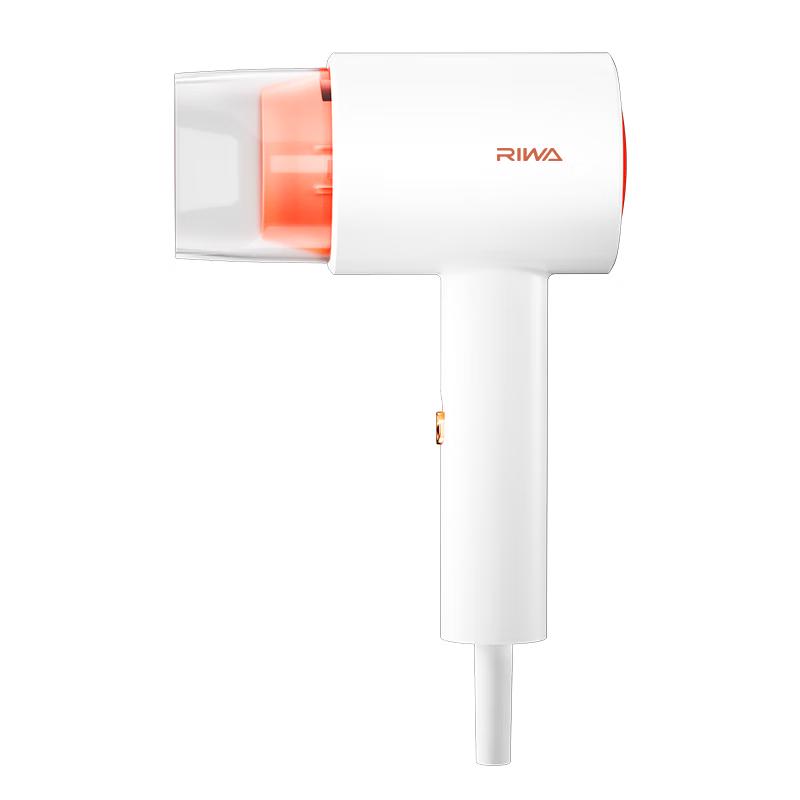 RIWA 500W Mini Portable Hair Dryer for Dorms CN plug (adapter included)