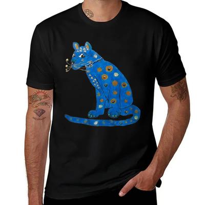 Blu Cat Mamma Mia TShirt Custom Shirt Summer Clothes Plus Size Clothes Anime Mens Designer T Shirt 2025 New Model