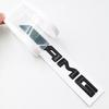CSG1 3D Black C63S Logo Letters V8 BITURBO Badge Car Rear Star Sticker Trunk AMG Emblem For Mercedes Benz AMG W205 C205 Accessories