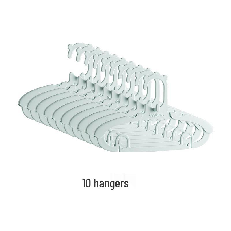 Custom Children's Multi-functional Retractable Hanger with Trouser Clips